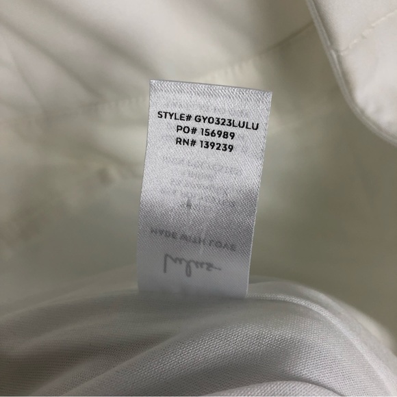 Lulus Eternal Vow Ivory One-Shoulder Sleeveless Bow-Front Jumpsuit Size Large - Picture 11 of 12